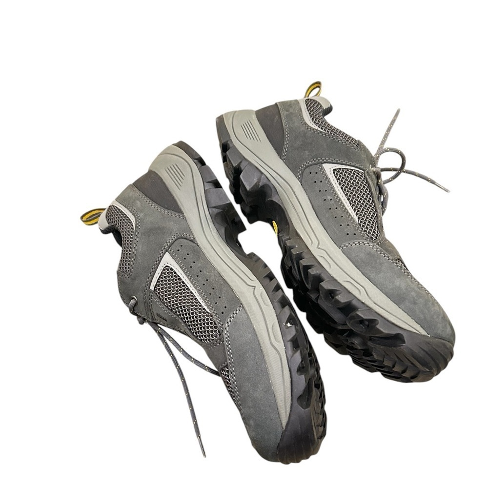 Vasque Gray and Yellow Men's Athletic Hiking Shoes - Picture 5 of 10